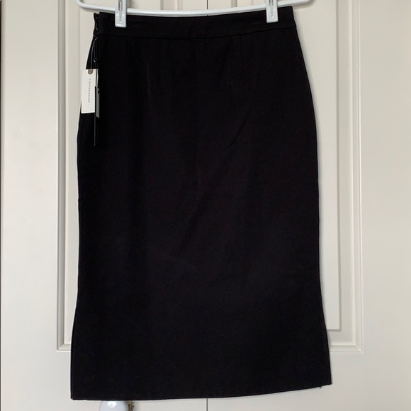 ANTHROPOLOGIE Essential Pencil Skirt - Picture 2 of 7